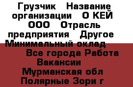 Грузчик › Название организации ­ О’КЕЙ, ООО › Отрасль предприятия ­ Другое › Минимальный оклад ­ 25 533 - Все города Работа » Вакансии   . Мурманская обл.,Полярные Зори г.